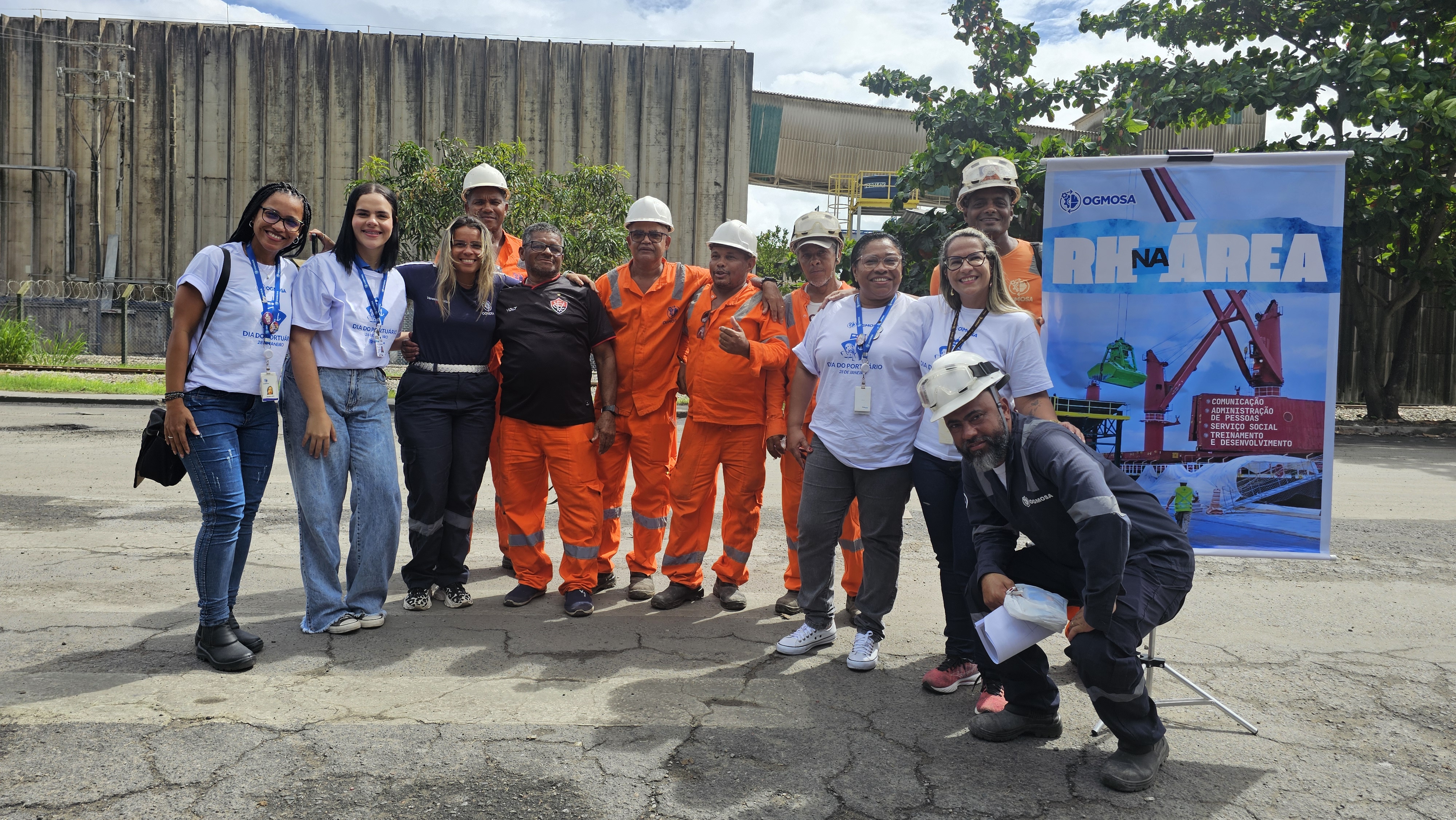 RH NA �REA: OGMOSA aproxima servi�os e fortalece o di�logo no Porto de Aratu